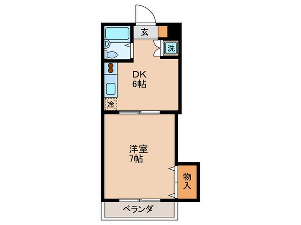 ピア西蒲田の物件間取画像